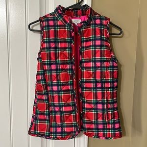 Girls Puffer Vest- Multi Colored